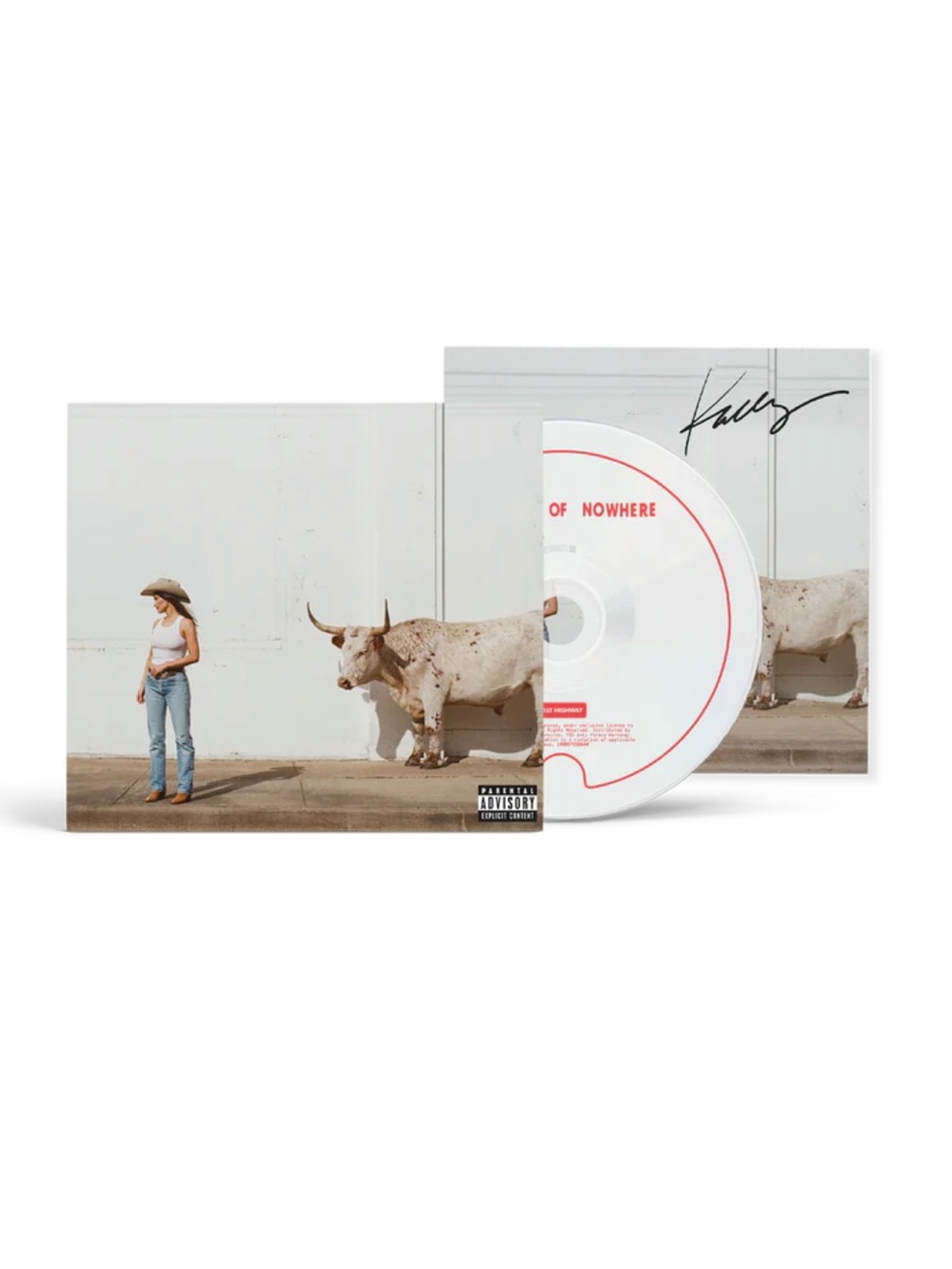 SIGNED Kacey Musgraves 'Middle of Nowhere' CD with signed art card
